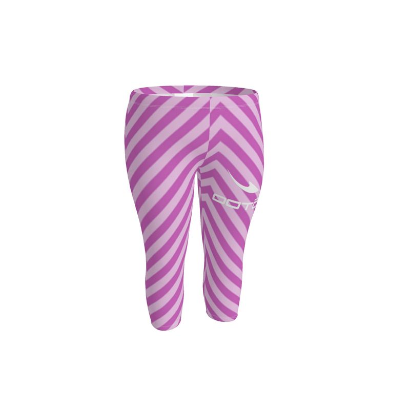 DASH EN WHITE - lavender  peppermint stick - capris leggings - 1 COLOR -