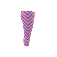 Thumbnail for DASH EN WHITE - lavender  peppermint stick - capris leggings - 1 COLOR -