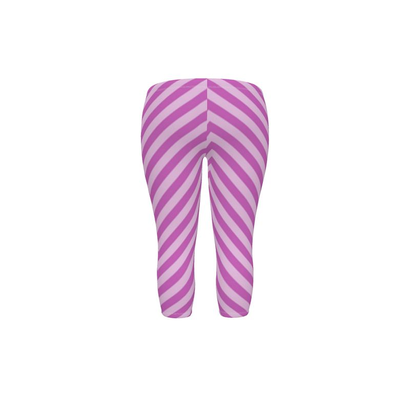 DASH EN WHITE - lavender  peppermint stick - capris leggings - 1 COLOR -