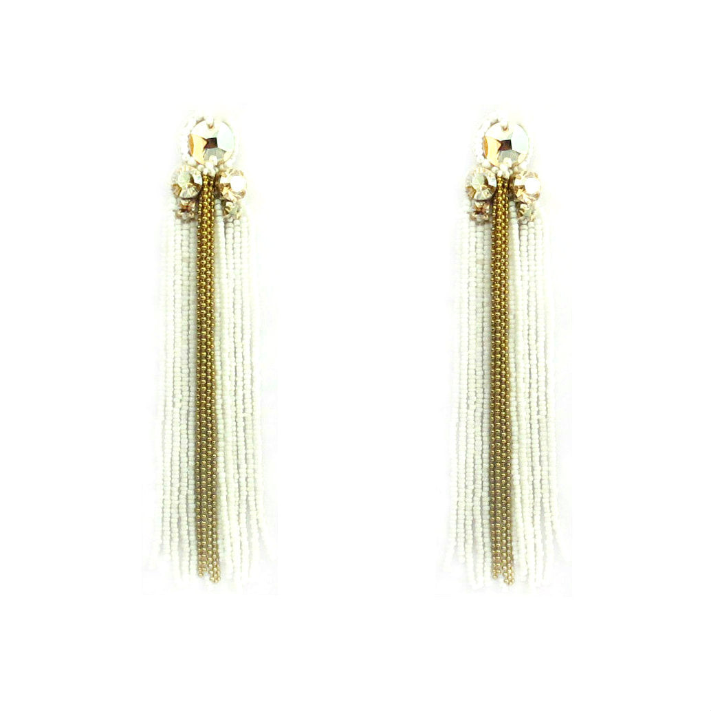 BEGADA - Sheen Tasseled Earrings -