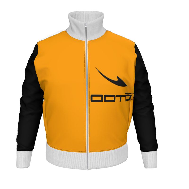 OOTO - DASH EN BLACK ON ORANGE MAIZE - Running jacket - 1 COLOR -