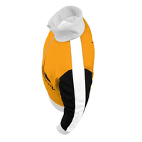 Thumbnail for OOTO - DASH EN BLACK ON ORANGE MAIZE - Running jacket - 1 COLOR -