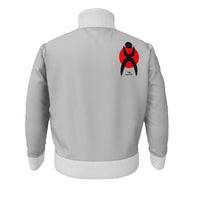 Thumbnail for OOTO - GLYPHIC EN BLACK ON RED CIRCLE - running jacket - 1 COLOR -