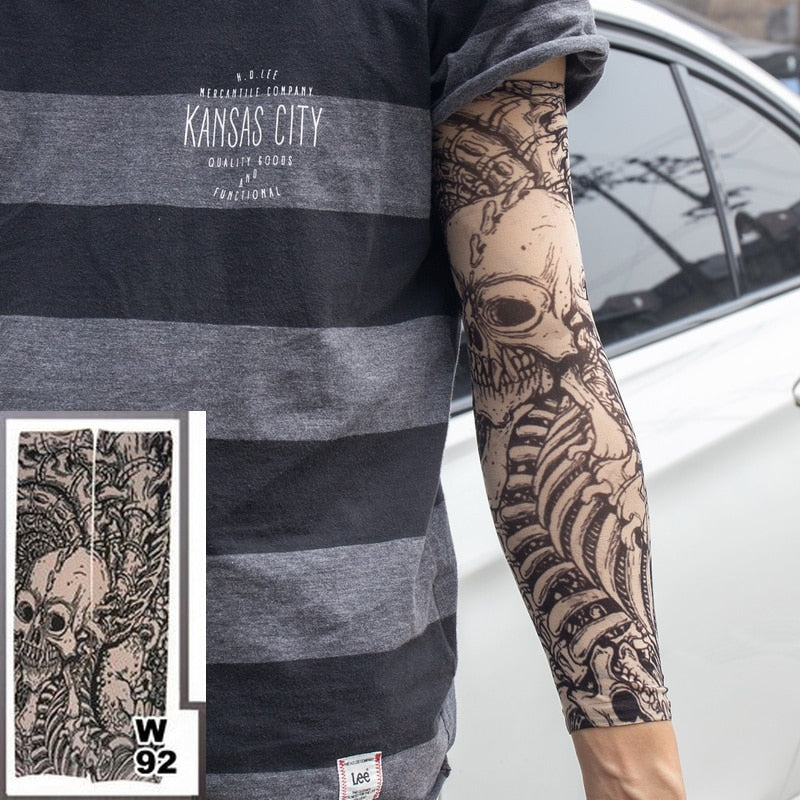 Faux / Temporary Tattoos - Sleeve Tattoos - Full Long Arm Tattoos  - [8 DAY DELIVERY] - 28 DESIGNS -