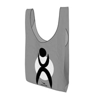 Thumbnail for OOTO - GLYPHIC EN BLACK ON WHITE CIRCLE - shopping bag - 1 COLOR -