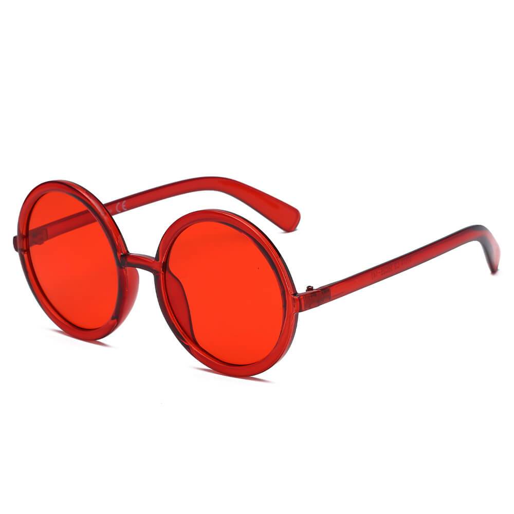 Indiana | S1074 - Women Round Oversize Sunglasses - 4 COLORS -