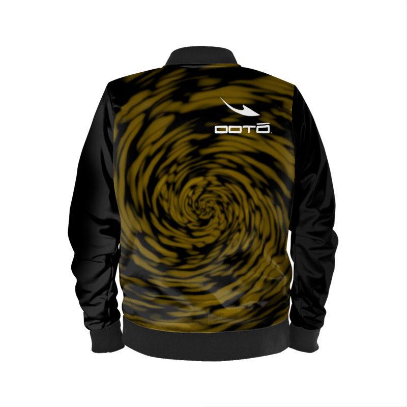 OOTO - GOLDEN BROWN -  DARK TUNNEL - Mens Bomber Jacket - 1 COLOR -