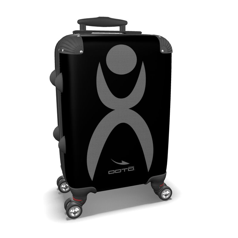 IN CASE OF OOTO - GLYPHIC EN GRAY - suitcase - 1 COLOR -