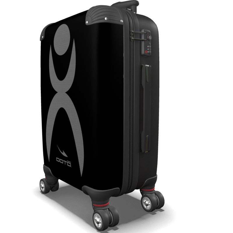 IN CASE OF OOTO - GLYPHIC EN GRAY - suitcase - 1 COLOR -