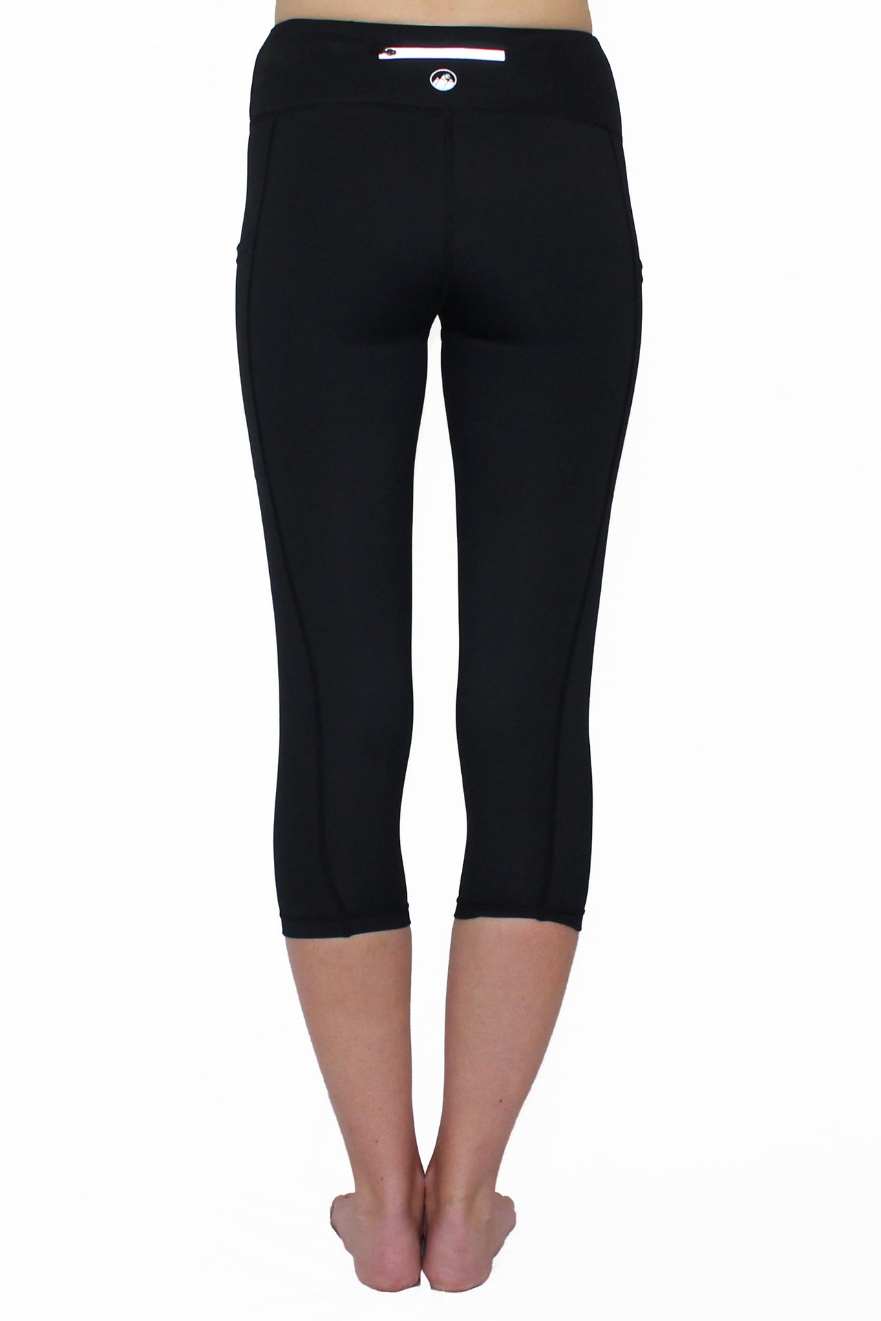 Belcorva - Black and Gray Weave - Pocket Capri - ON SALE! - 1 COLOR -