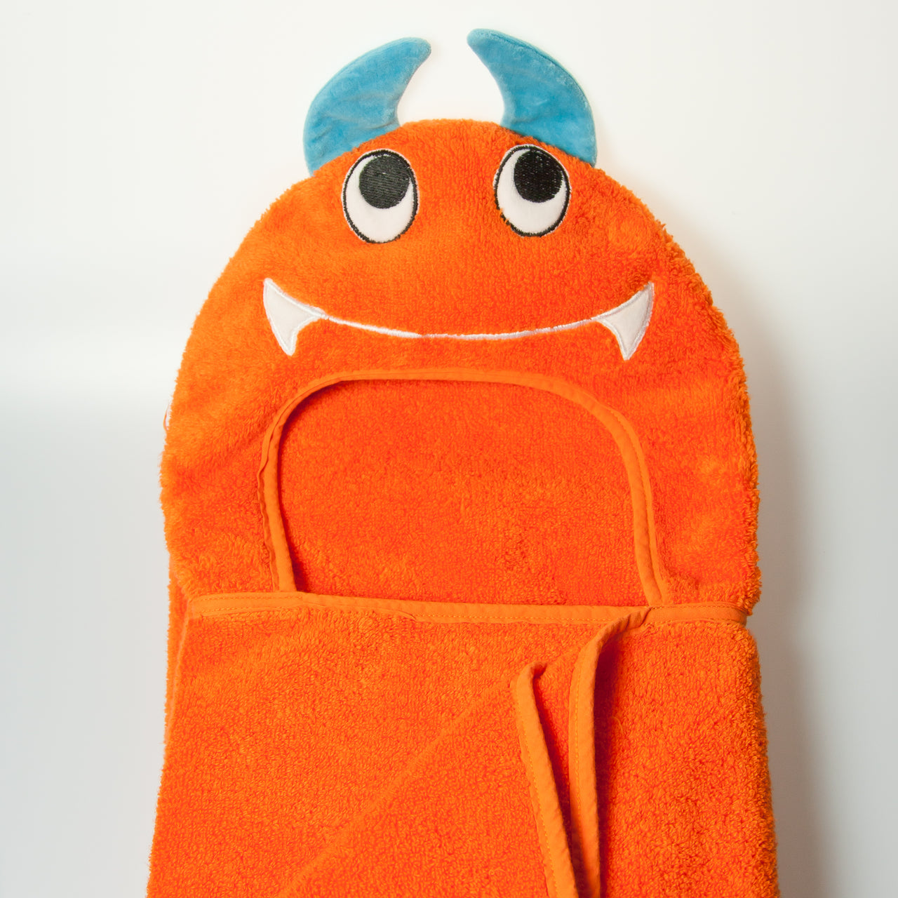 Little Ashkim - Monster Hooded Cotton Turkish Towel: Little Kid - 1 COLOR -