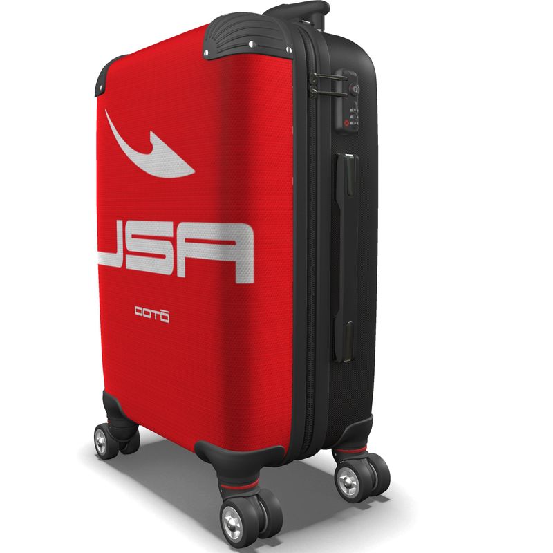 IN CASE OF OOTO - USA OOTO DASH on red - suitcase - 1 COLOR -