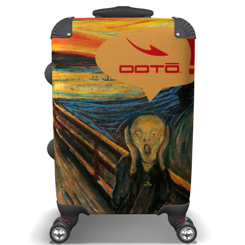 IN CASE OF OOTO - EDUARD MUNCHS' THE SCREAM X OOTO - suitcase - 1 COLOR -