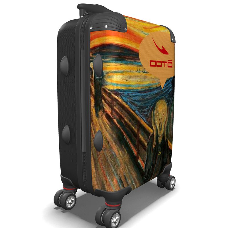 IN CASE OF OOTO - EDUARD MUNCHS' THE SCREAM X OOTO - suitcase - 1 COLOR -