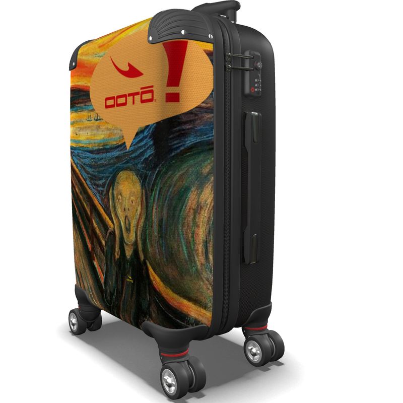 IN CASE OF OOTO - EDUARD MUNCHS' THE SCREAM X OOTO - suitcase - 1 COLOR -