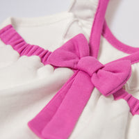 Thumbnail for Little Ashkim - Balloon Ribbon & Ruffle Bodysuit - 1 COLOR -