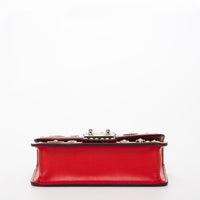 Thumbnail for The Hollywood Studded Leather Crossbody Bag Red -