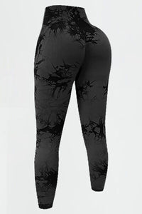 Thumbnail for Printed High Waist Active Leggings - T - 5 COLORS -