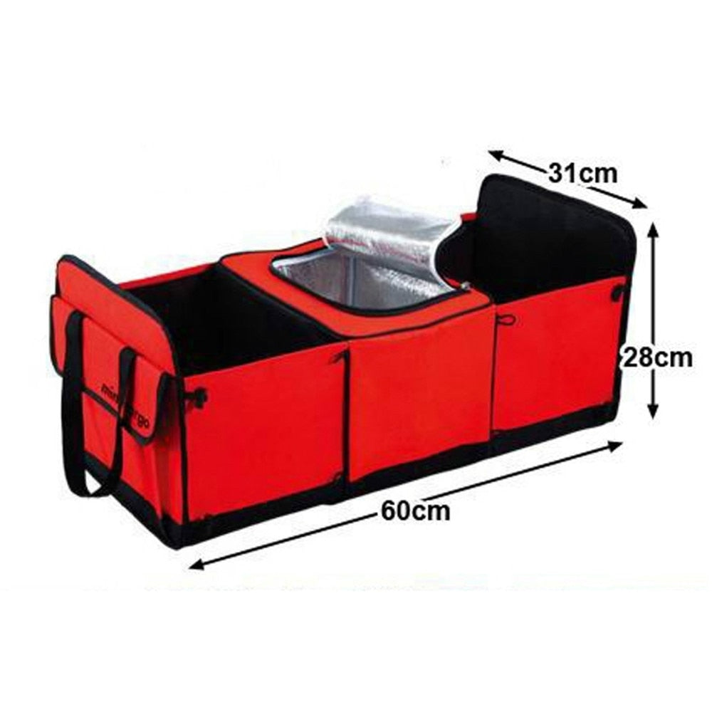 CHIZIYO - Car Trunk Storage Bag - Oxford Cloth - Folding Truck Storage Box - Car Trunk Tidy Bag Organizer Storage Box With Cooler Bag - [14 DAY DELIVERY] - 3 COLORS -