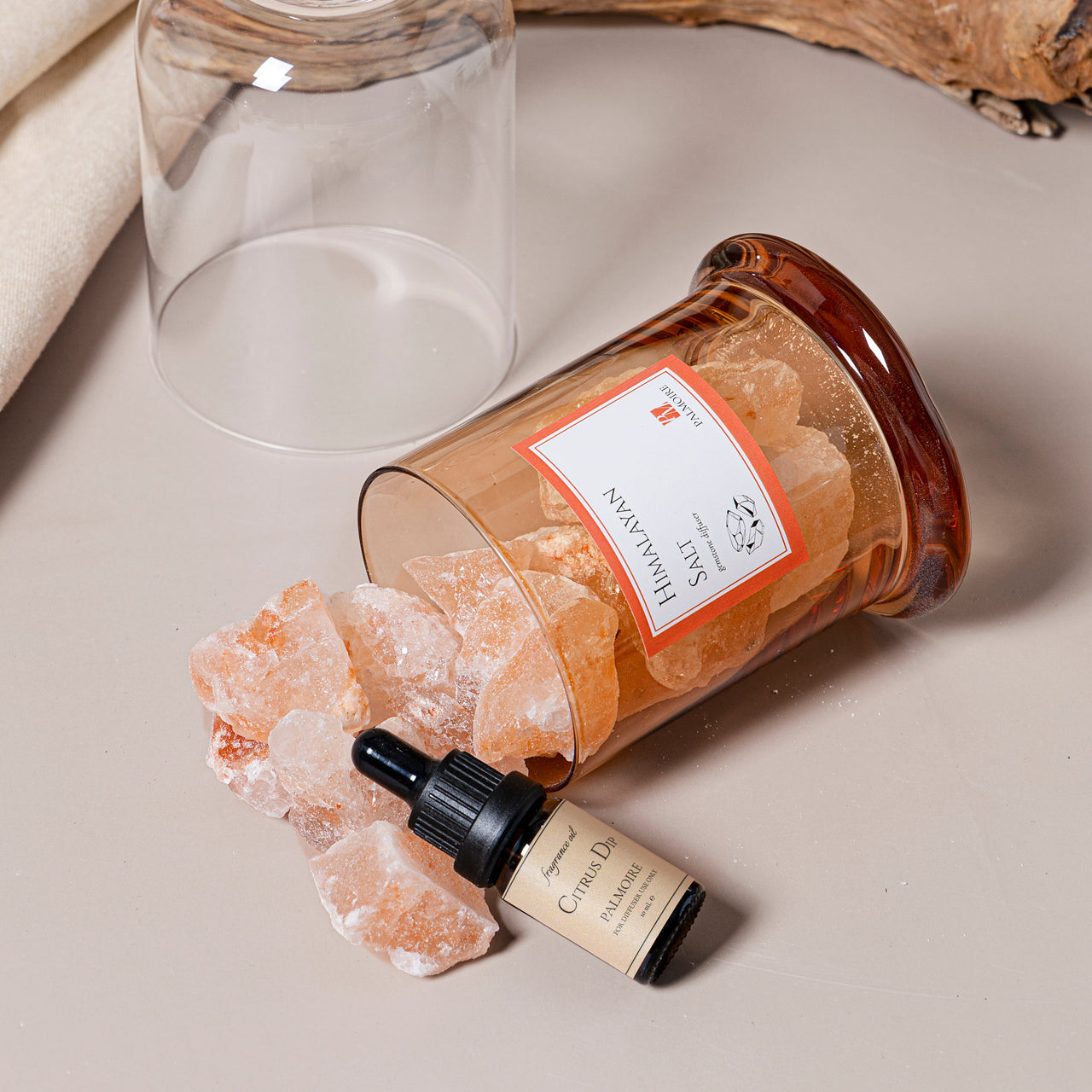 Palmoire - Himalayan Salt Gemstone Diffuser -