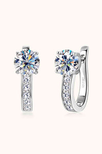 Thumbnail for 2 Carat Moissanite 925 Sterling Silver Earrings