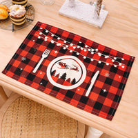 Thumbnail for Assorted 2-Piece Plaid Placemats - [5-10 DAY DELIVERY] - [CHOOSE 1 GET 1 RANDOM PICK] - 2 PCS. - T - 6 STYLES -