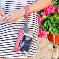 Thumbnail for Keyper - Bright Pink SIGNATURE 2-Piece KEYPIT Set • Wristlet - 6 OPTIONS -