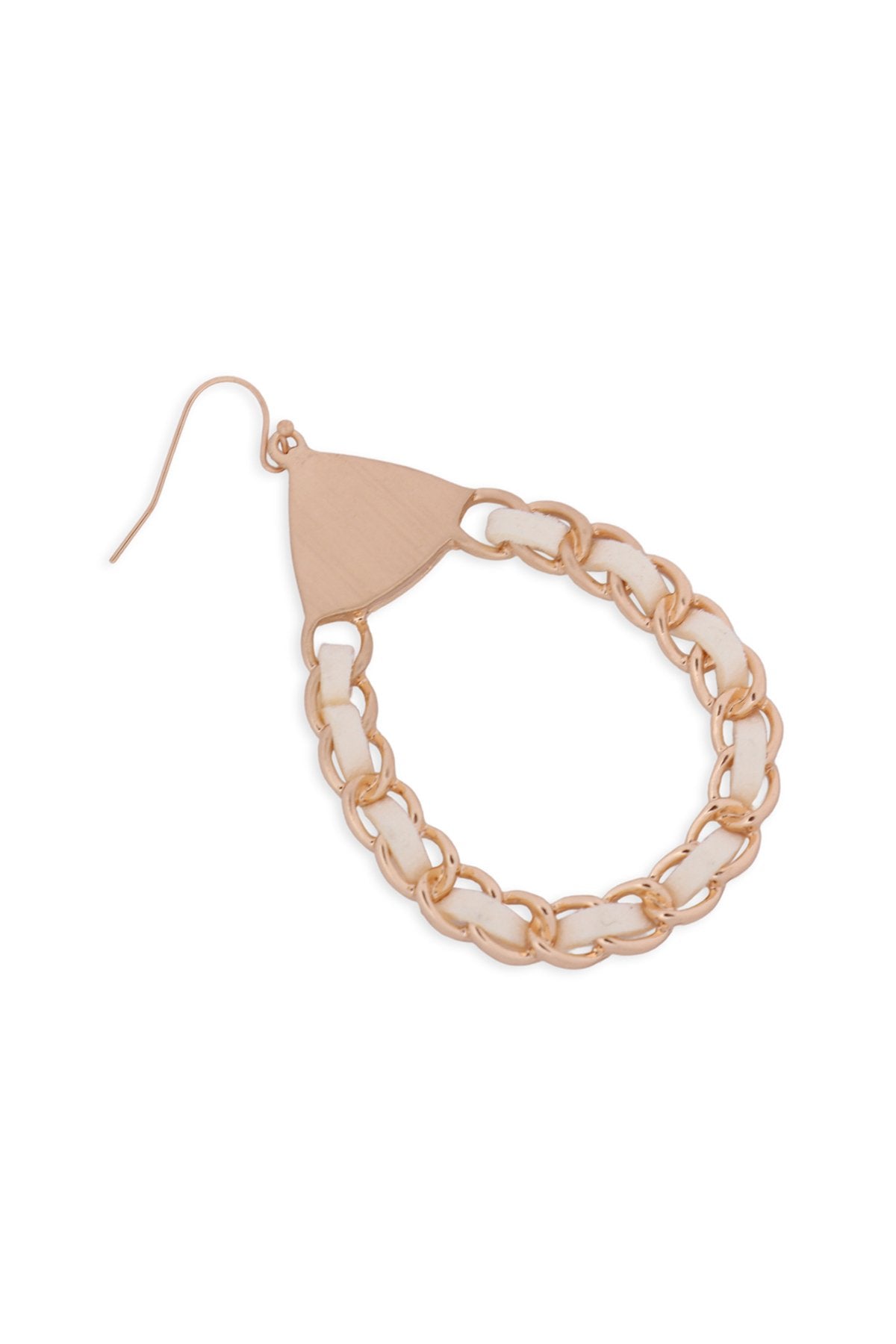 Chanel Link Chain Drop Earrings - 5 COLORS -