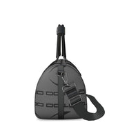 Thumbnail for OOTO - Duffle Bag - DASH EN BLACK over gray - Nappa Leather bag - 2 SIZES - 1 COLOR -