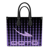 Thumbnail for OOTO - Leather Shopper Bag - LAVENDER FADE - 1 COLOR -