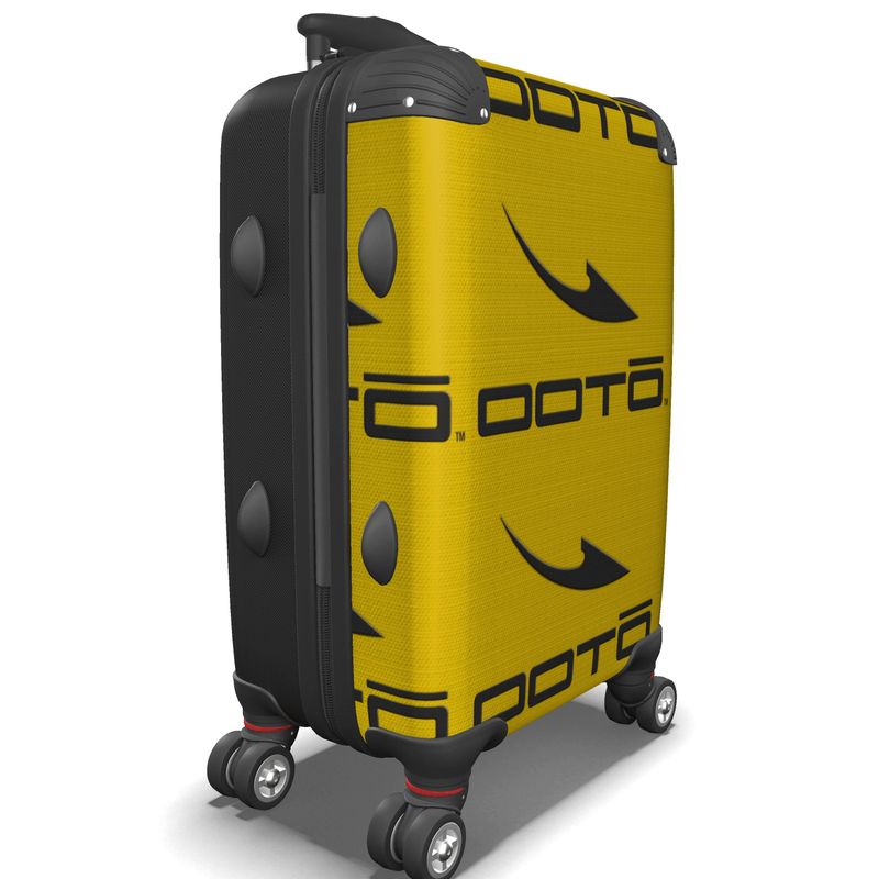 IN CASE OF OOTO - DASH EN BLACK ON GRASS YELLOW - Suitcase - 1 COLOR -