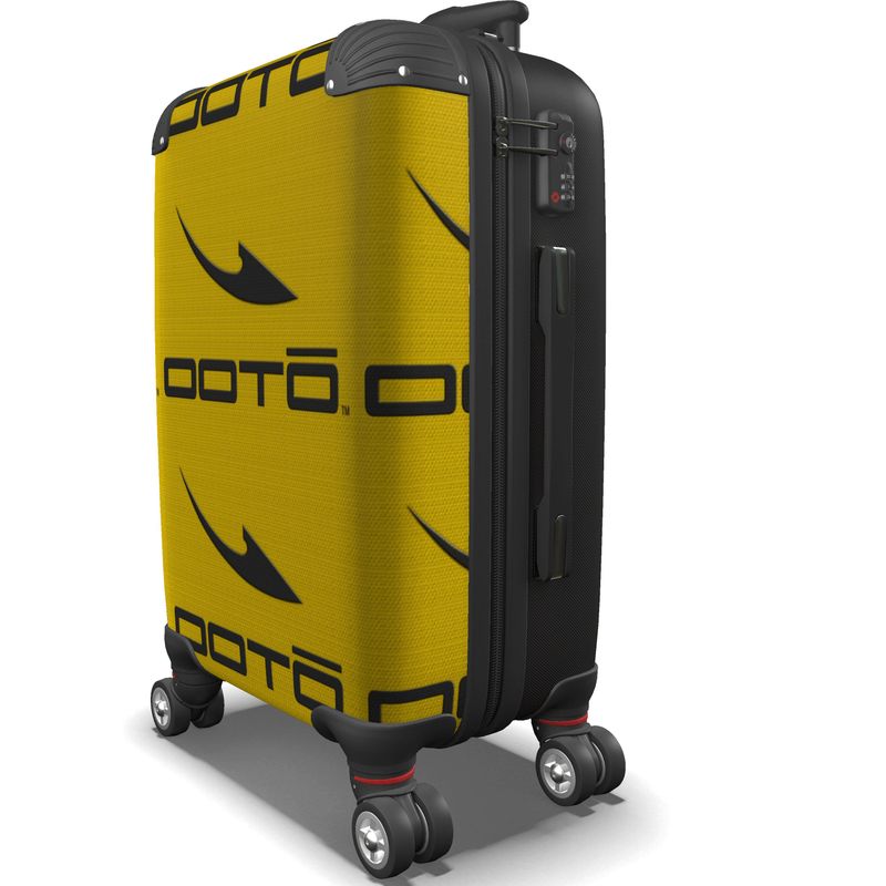 IN CASE OF OOTO - DASH EN BLACK ON GRASS YELLOW - Suitcase - 1 COLOR -