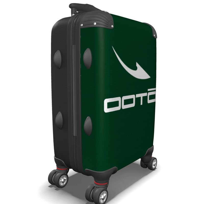 IN CASE OF OOTO - DASH EN WHITE ON GREEN - suitcase - 1 COLOR -