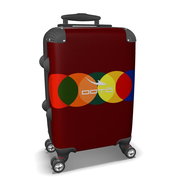 IN CASE OF OOTO - INTERACTING CIRCLES - suitcase - 1 COLOR -