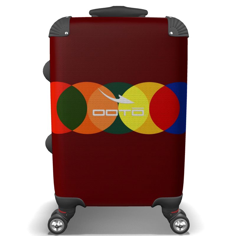 IN CASE OF OOTO - INTERACTING CIRCLES - suitcase - 1 COLOR -