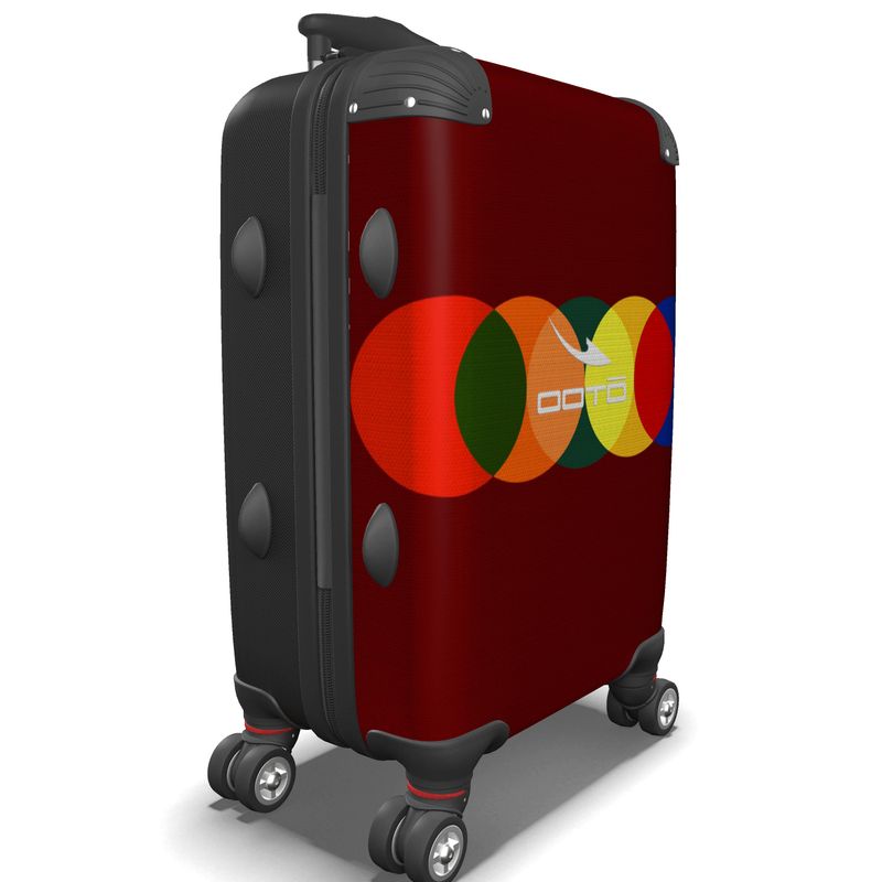 IN CASE OF OOTO - INTERACTING CIRCLES - suitcase - 1 COLOR -