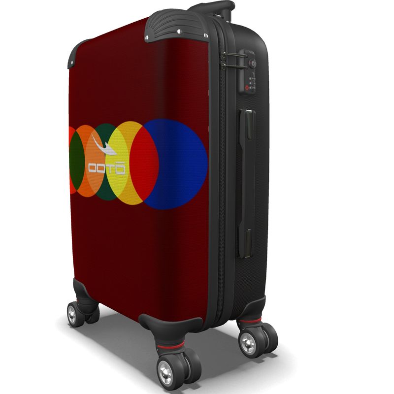 IN CASE OF OOTO - INTERACTING CIRCLES - suitcase - 1 COLOR -