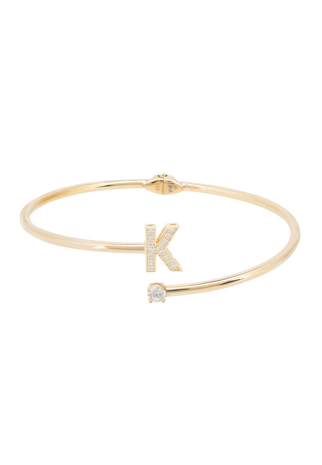 Initial Bangle Gold K -