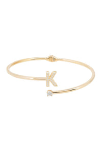 Thumbnail for Initial Bangle Gold K -