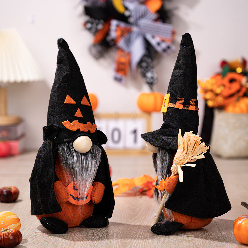 Halloween Short Leg Gnome - [5-10 DAY DELIVERY] - 11.8" - T - 2 TYPES -