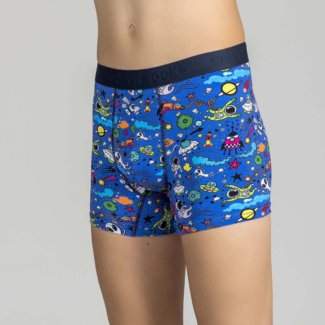 Men's Space Doddle Boxer Brief - 1 COLOR -