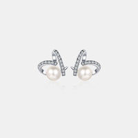 Thumbnail for Natural Pearl Moissanite 925 Sterling Silver Earrings