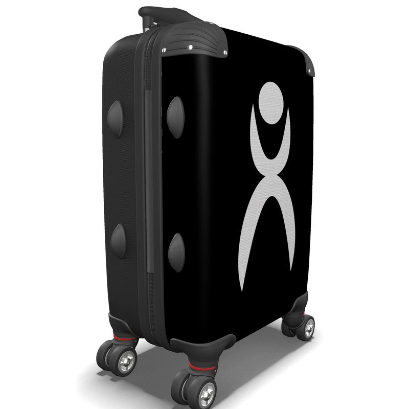 IN CASE OF OOTO - GLYPHIC EN WHITE - suitcase - 1 COLOR -