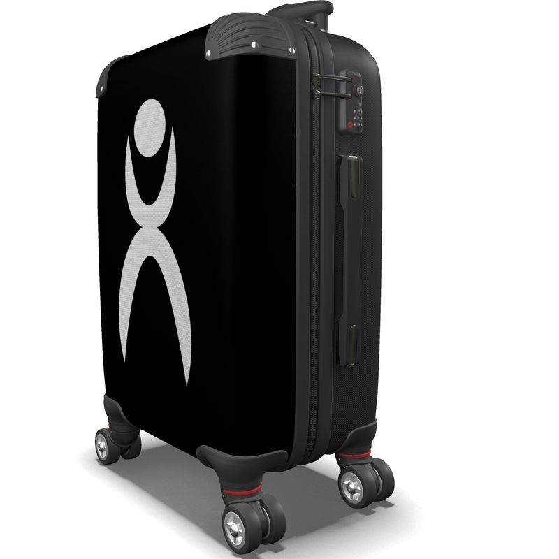 IN CASE OF OOTO - GLYPHIC EN WHITE - suitcase - 1 COLOR -