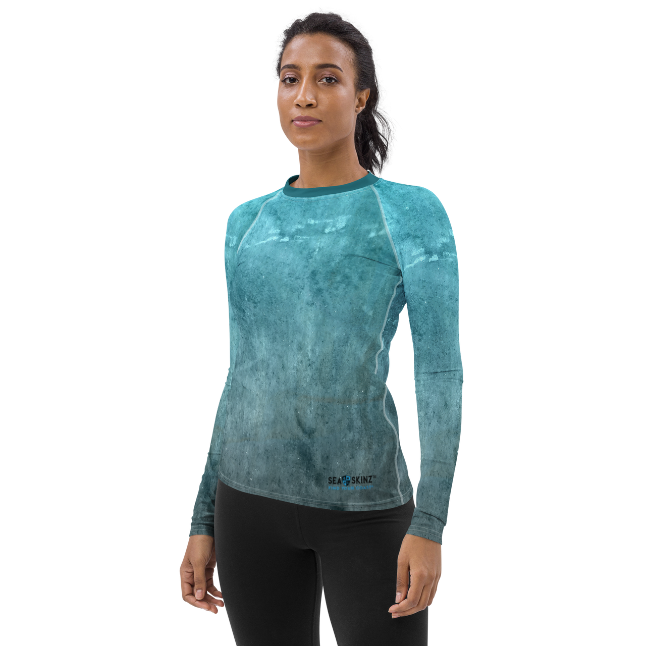 FYC - Women's Oceanic Sea Skinz Performance Rash Guard UPF 40+ - 1 COLOR -