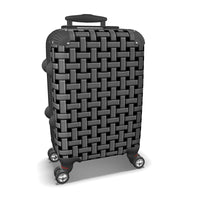 Thumbnail for IN CASE OF OOTO - GREY WEAVE ON BLACK - suitcase - 1 COLOR -