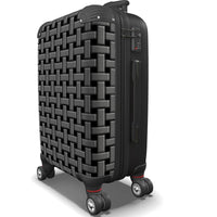 Thumbnail for IN CASE OF OOTO - GREY WEAVE ON BLACK - suitcase - 1 COLOR -