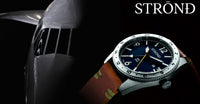 Thumbnail for STROND U.K. - The all 316 grade stainless with blue dial 24h GMT -