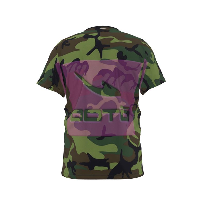 CAMO WITH XPARENT PINK - tee - 1 COLOR -