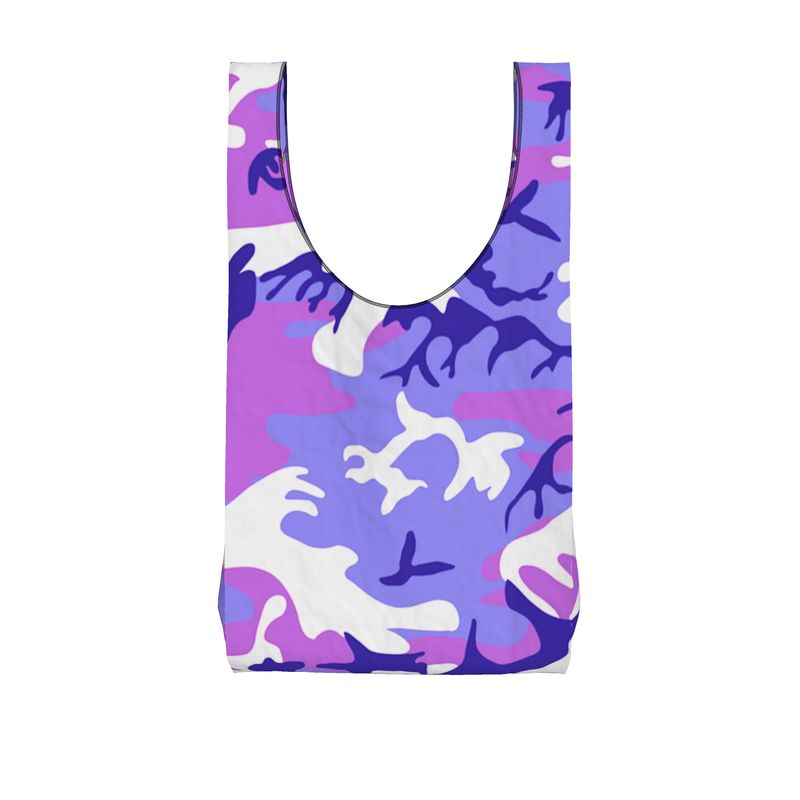 OOTO - LAVENDER CAMO - Parachute Shopping Bag - 1 COLOR -